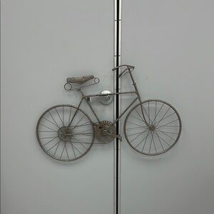 metal bike wall art